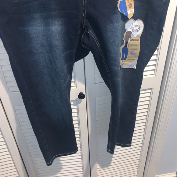YMI Wanna a beta butt Stretchy Skinny Jeans New Size 24 - Picture 6 of 12